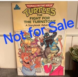 1991 Teenage Mutant Ninja Turtles Storybook TMNT